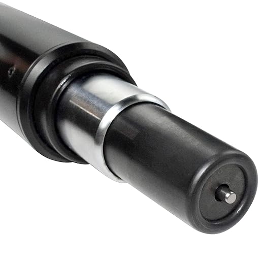 Close-up of the Refurne Hydraulic Gas Lift Replacement for Herman Miller Chair Size A and B, featuring a black metal cylinder with a release button, compatible with adjustable office chair mechanisms.
