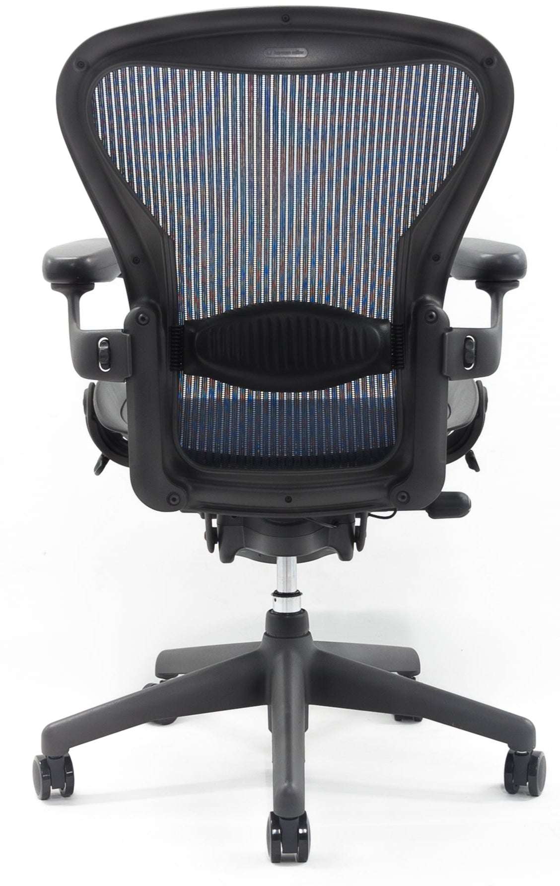 Herman Miller Aeron Chair Size B – Fully Loaded with Lumbar Support (Blue Mesh)