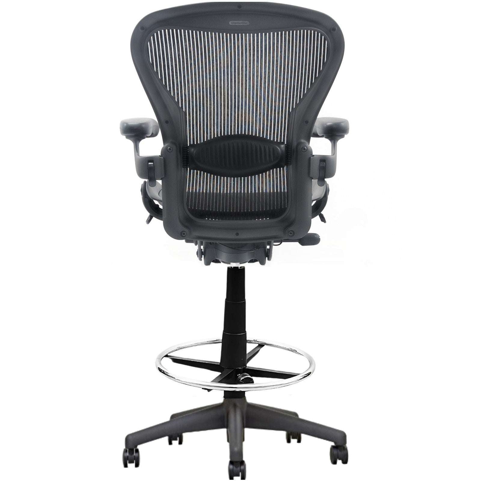 Herman Miller Aeron Lumbar Stool Chair Size B – Fully Loaded (MK2)