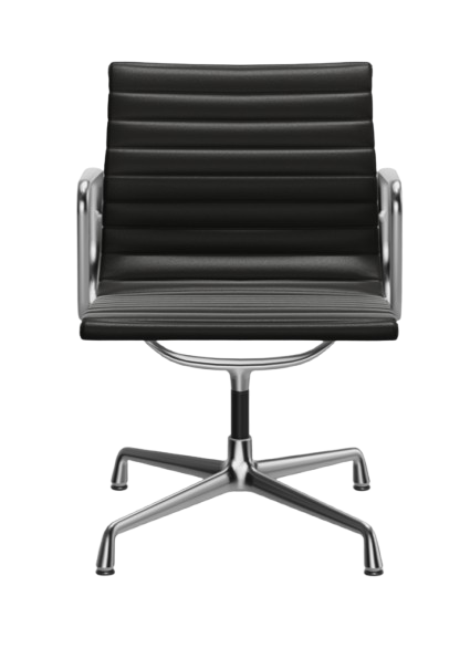 Vitra Eames EA108 Style Chair – Black Leather - Brand New