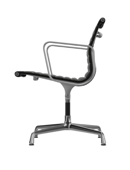 Vitra Eames EA108 Style Chair – Black Leather - Brand New