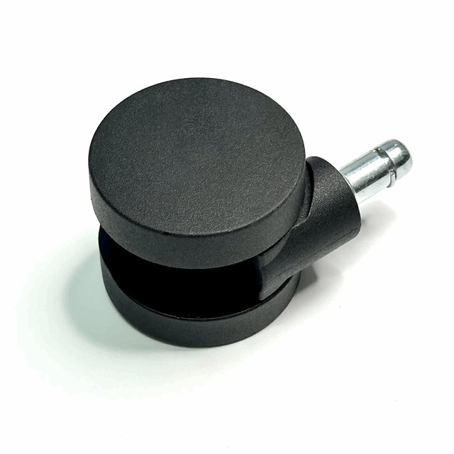 Herman Miller Soft Floor Casters – Set of 5 – 60mm – Standard Pin – Black