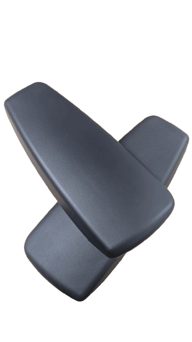 Herman Miller Embody Chair OEM Arm Pads – Black Vinyl + Screws