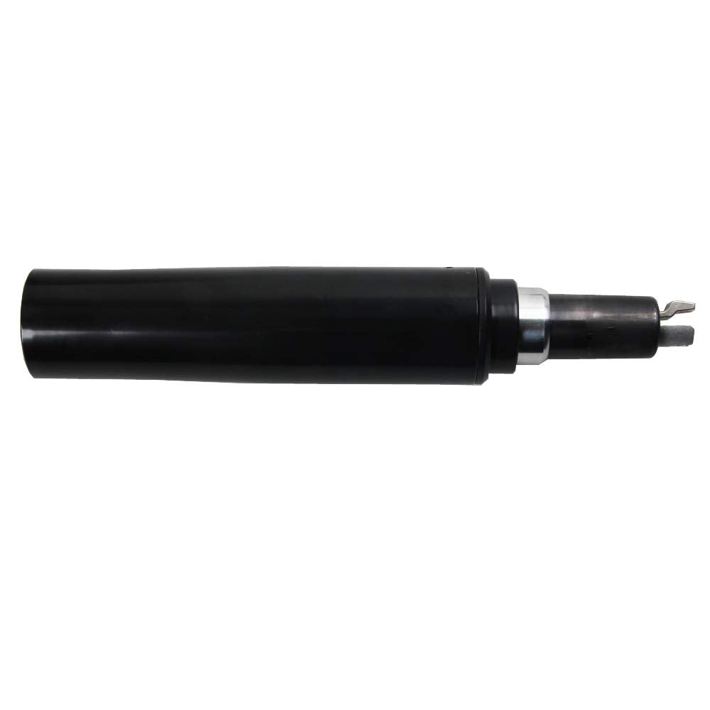 A Refurne Gas Lift Cylinder for Herman Miller Mirra 1 & other office chairs, cable side activated, shown horizontally with a metal piston extended from one end.