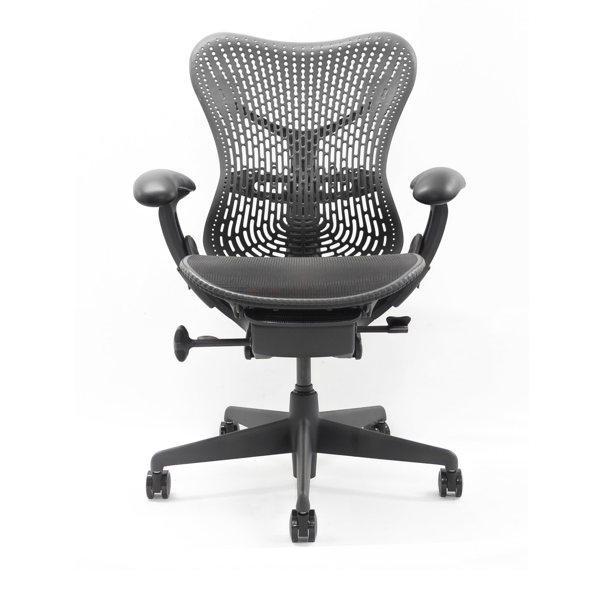 Herman Miller Mirra Black Chair Front View