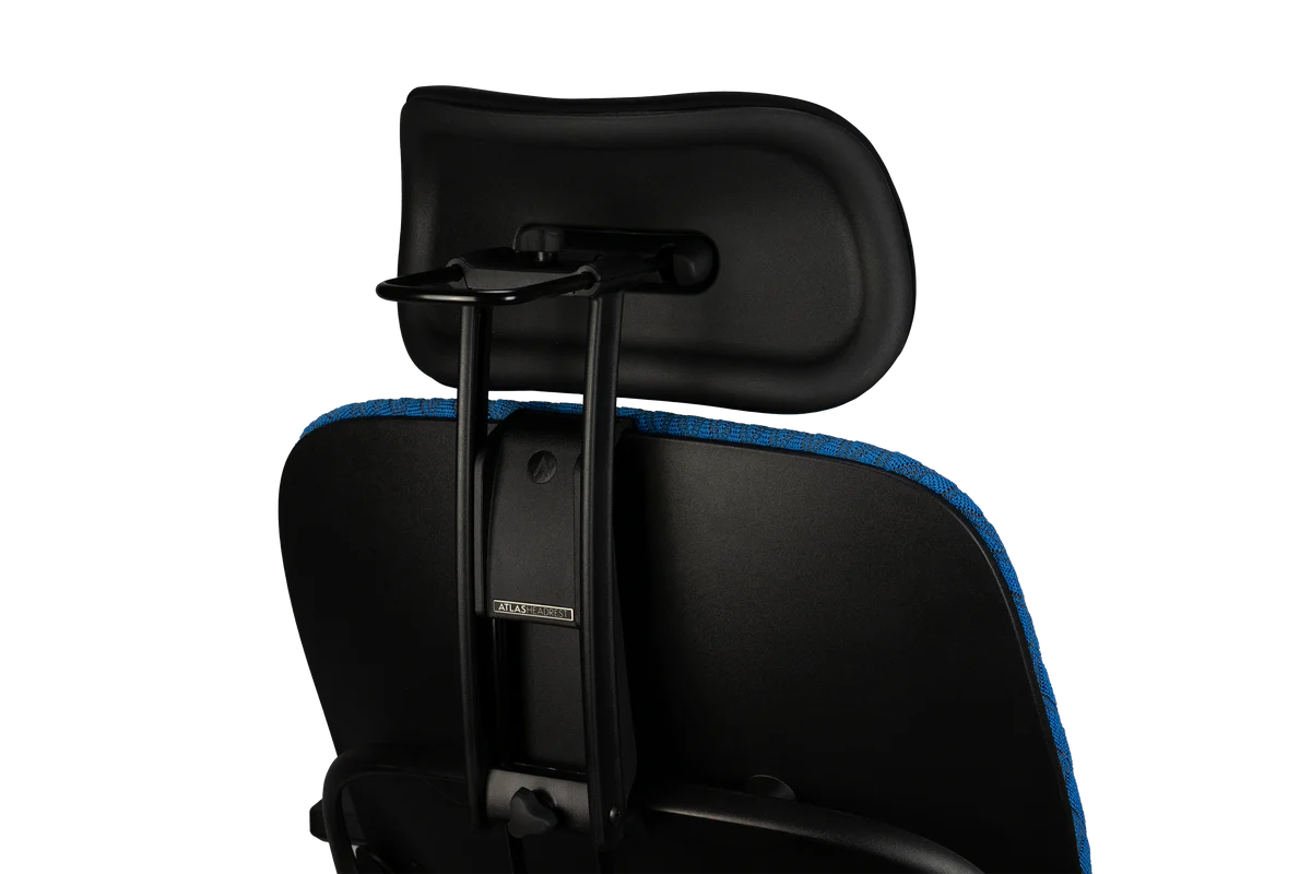 Atlas Headrest for Steelcase Leap V2 – Black