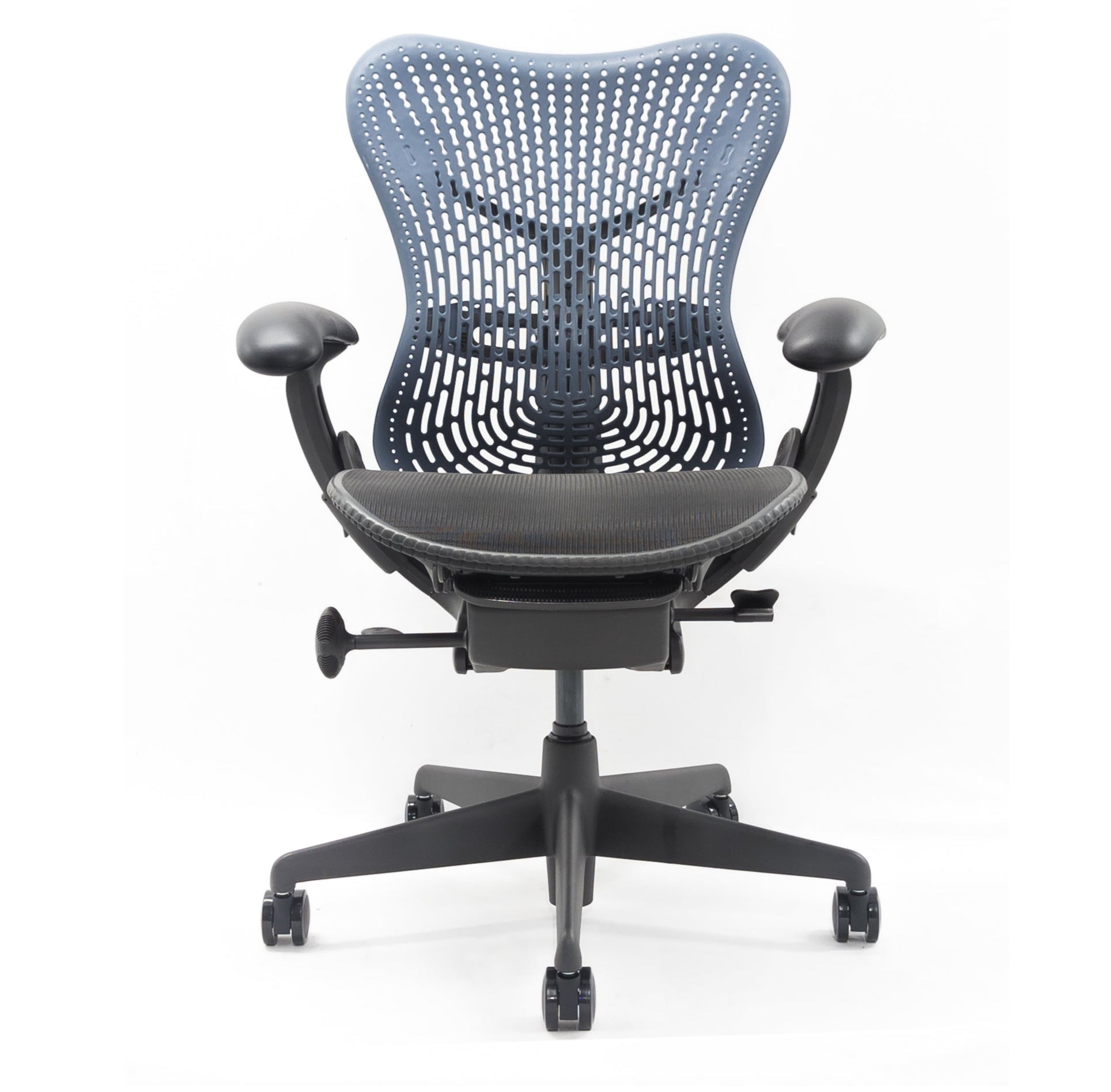 Herman Miller Mirra Fully Loaded Office Chair with Lumbar Support Blue/Graphite