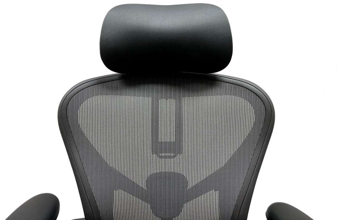 Herman Miller Aeron Headrest by Atlas – Cushion Edition (Graphite)