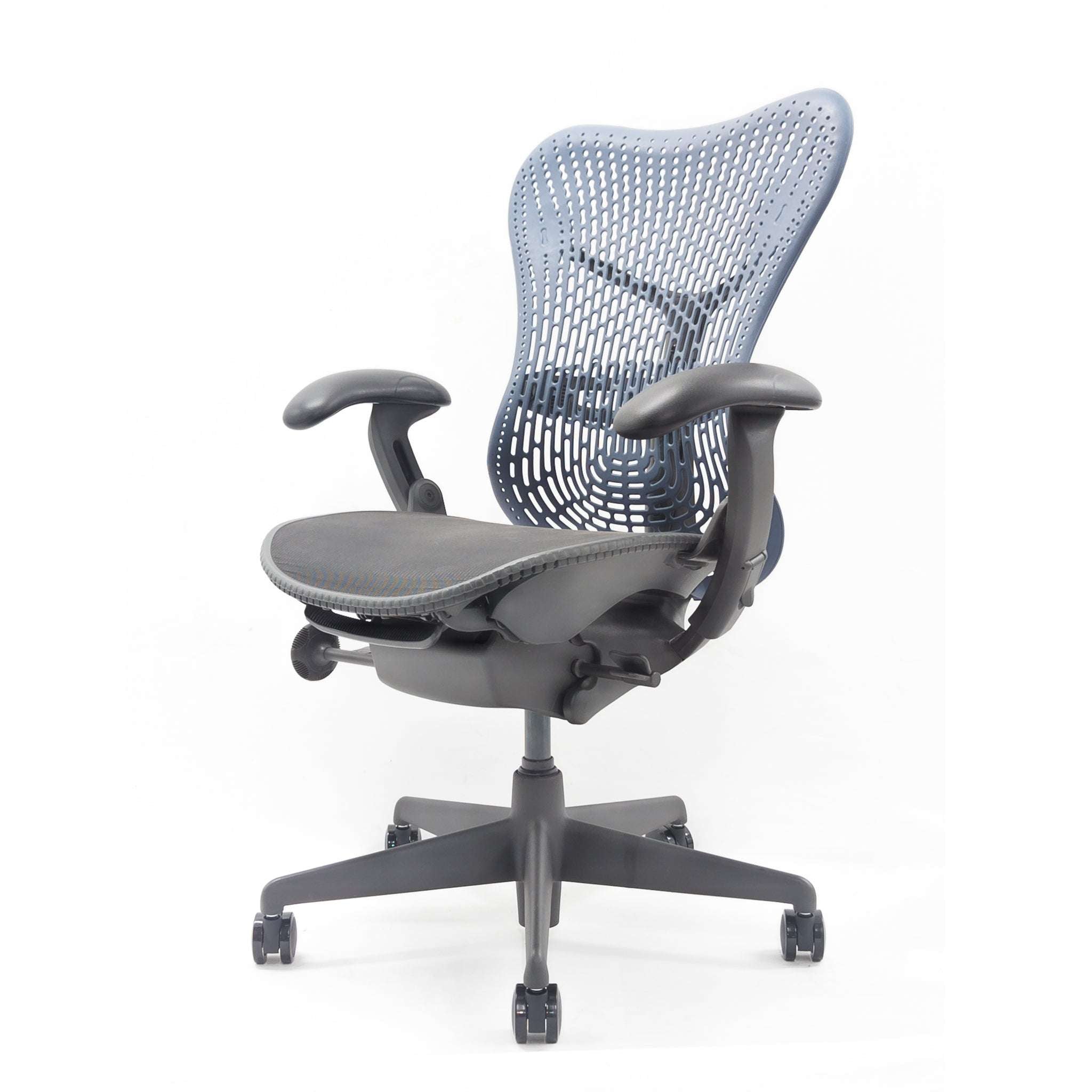 Herman Miller Mirra Fully Loaded Office Chair with Lumbar Support Blue/Graphite
