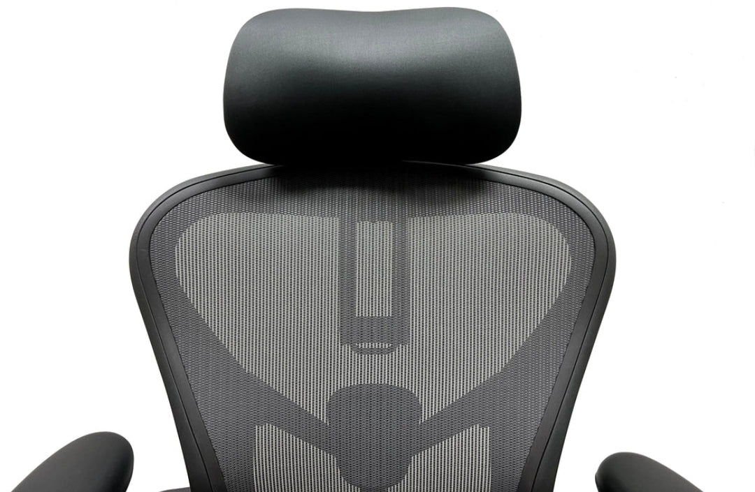 Herman Miller Aeron Headrest by Atlas – Cushion Edition (Graphite)