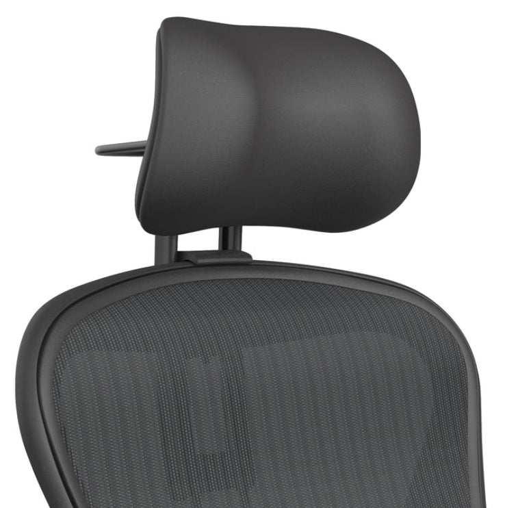 Herman Miller Aeron Headrest by Atlas – Cushion Edition (Graphite)