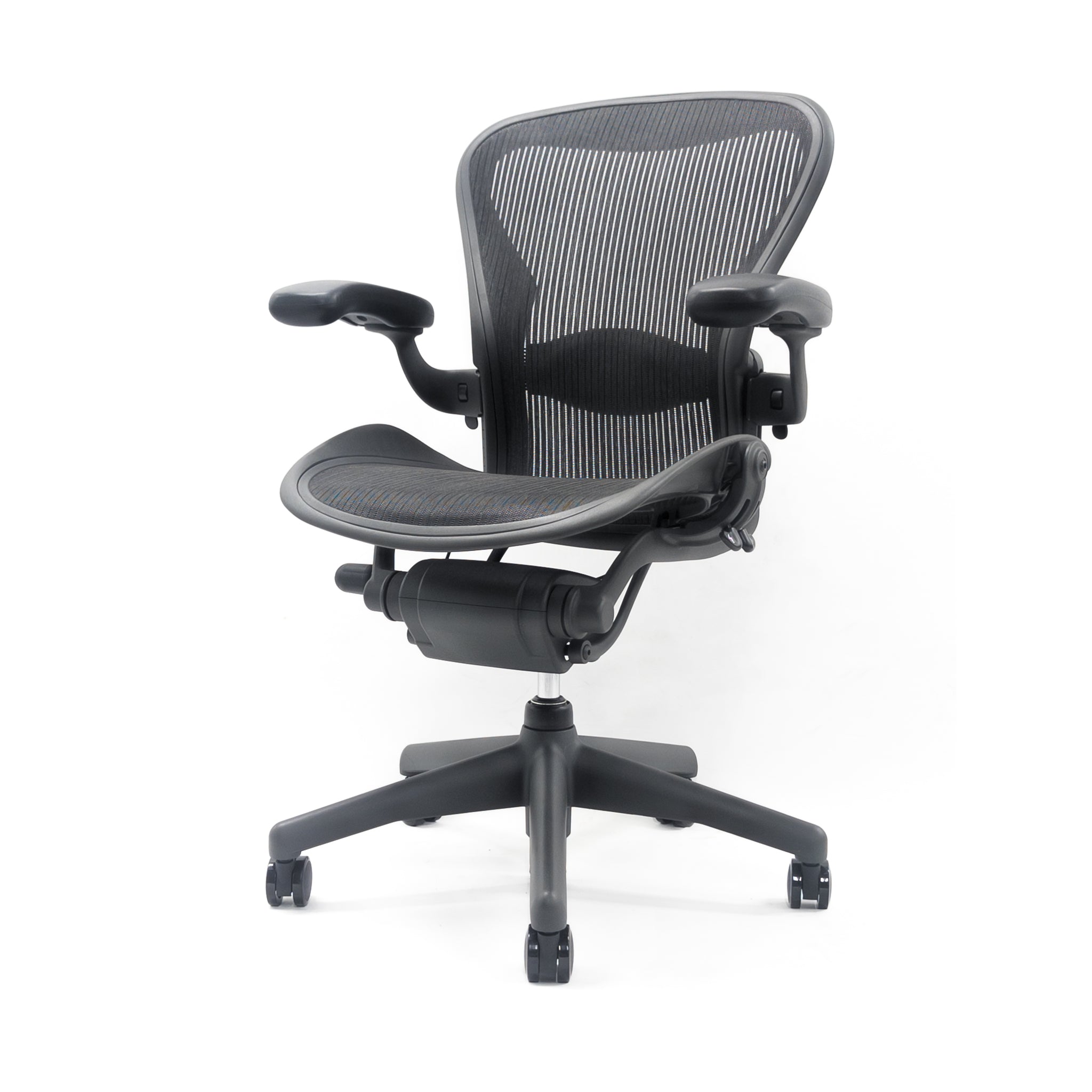 Herman Miller Aeron Lumbar Support Size B Front Left View