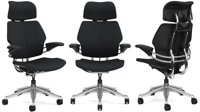 Humanscale Freedom Replacement Armpads – Black (Set of 2)