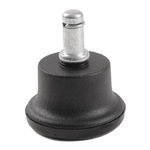 The Refurne Stool Conversion Kit for Herman Miller Aeron Chairs includes a single black plastic and metal replacement caster wheel, ideal as a drafting chair upgrade or standing desk chair accessory, shown on a white background.