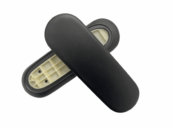 Herman Miller Sayl Chair Replacement Armpads – Black Vinyl Foam Armrest Pads