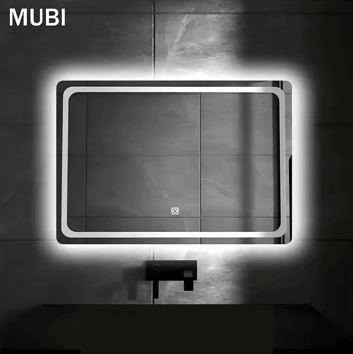 Smart LED Bathroom Mirror – Rectangular Styles | Defogging | Adjustable LED Lighting | Frameless